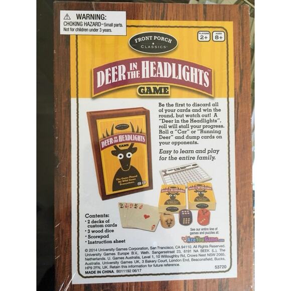 Dear In‎ The Headlights  Game - Picture 2 of 2